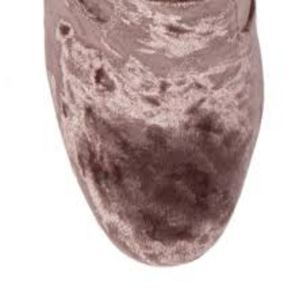 Steve Madden Mushroom Velvet Gaze Bootie - Picture 4 of 6